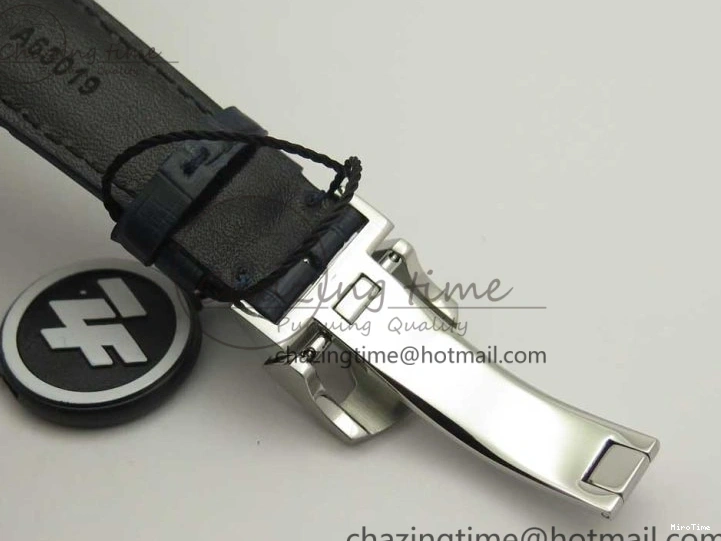 MIROTIME 1219 Affordable Portuguese Real PR Real Annual Calendar IW5035 ZF 1:1 Best Edition White Dial Blue Markers on Blue Leather Strap A 7143